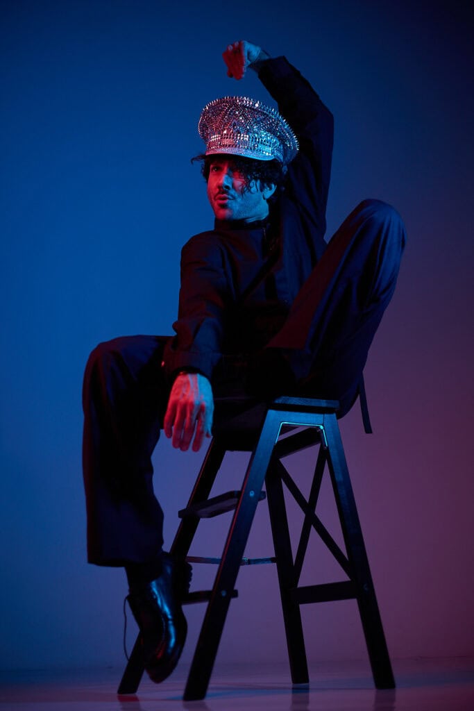Portret al actorului Rareș Stoica, fotografiat la Alt Nivel
