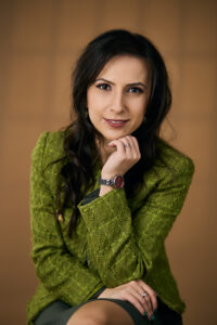 Portret profesional pentru brand personal, făcut în București