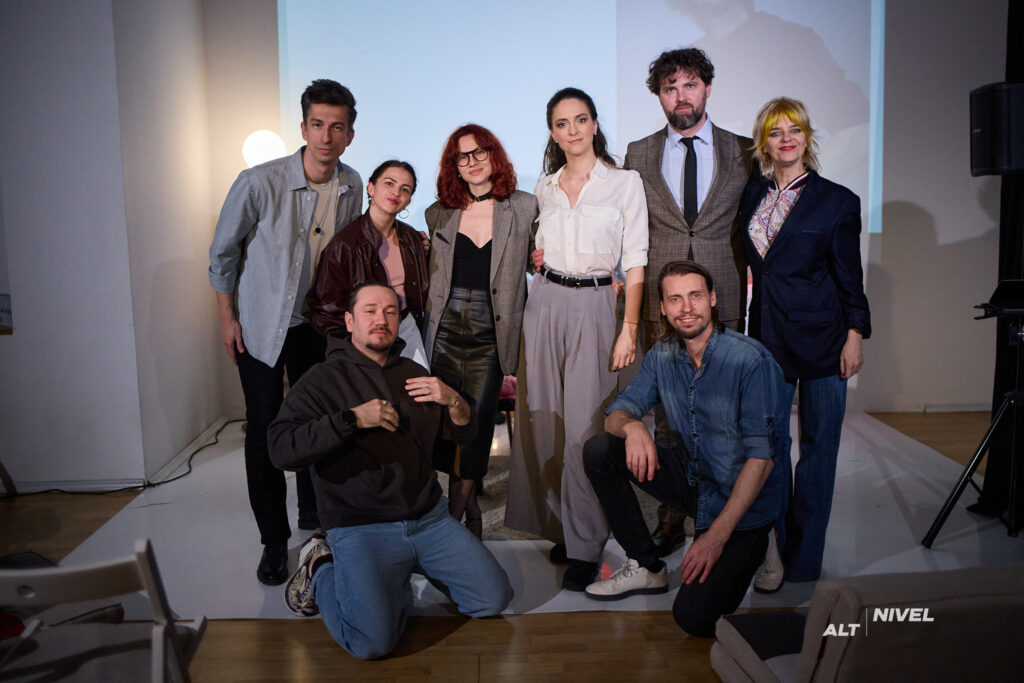 Echipa completă Rostire — actori, regizor și echipa Alt Nivel Studio